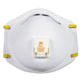 3M™ Particulate Respirator w/Cool Flow Exhalation Valve, Standard Size, 10/Box (MMM8511) Box of 10