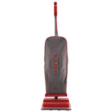 Oreck Commercial U2000R-1 Upright Vacuum, 12" Cleaning Path, Red/Gray (ORKU2000R1)