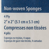 Dermacea™ Nonwoven Sponge 2 X 2 Inch 4-Ply NonSterile 200 per Pack (516459_BG) 200/BG
