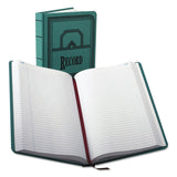 Boorum & Pease® Account Record Book, Record-Style Rule, Blue Cover, 11.75 x 7.25 Sheets, 500 Sheets/Book (BOR66500R) Each