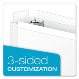 Cardinal® ClearVue Slant-D Ring Binder, 3 Rings, 1.5" Capacity, 11 x 17, White (CRD22122) Each