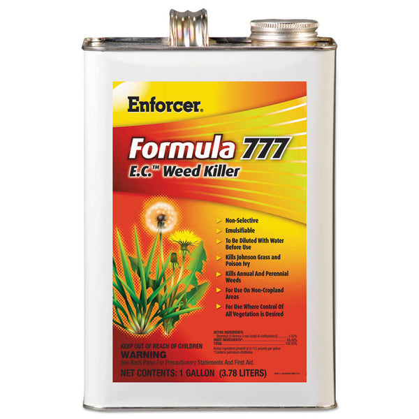 Enforcer® Formula 777 E.C. Weed Killer, Non-Cropland, 1 gal Can, 4/Carton (AMR136423)