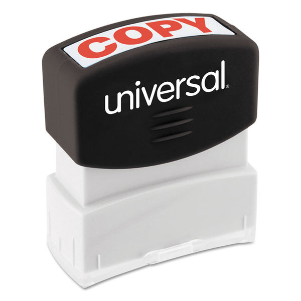 Universal® Message Stamp, COPY, Pre-Inked One-Color, Red (UNV10048)