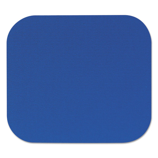 Fellowes® Polyester Mouse Pad, 9 x 8, Blue (FEL58021)