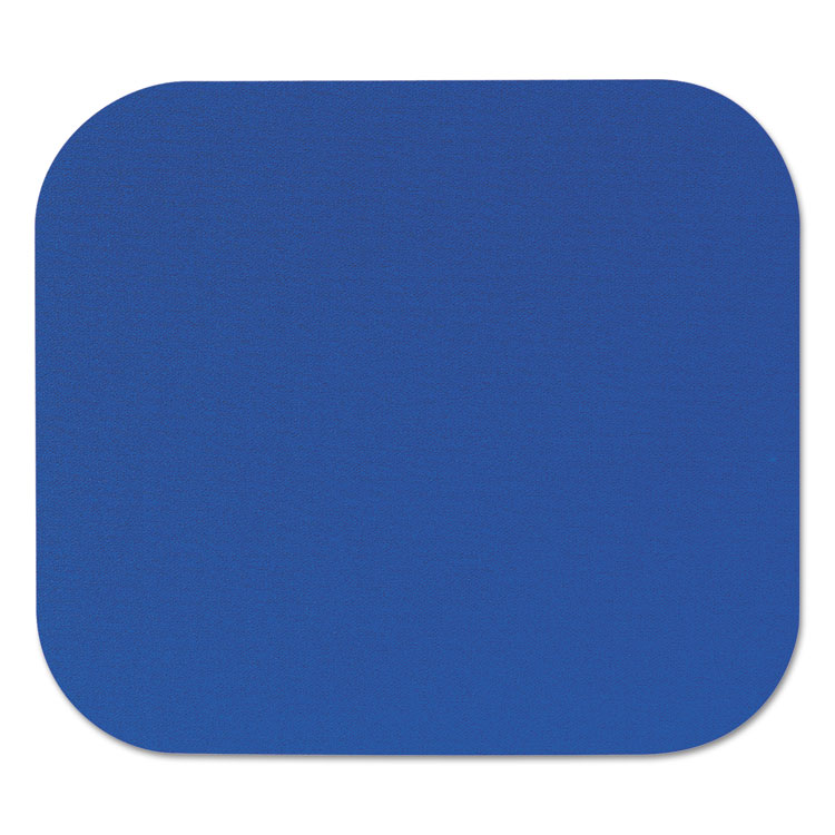 Fellowes® Polyester Mouse Pad, 9 x 8, Blue (FEL58021)