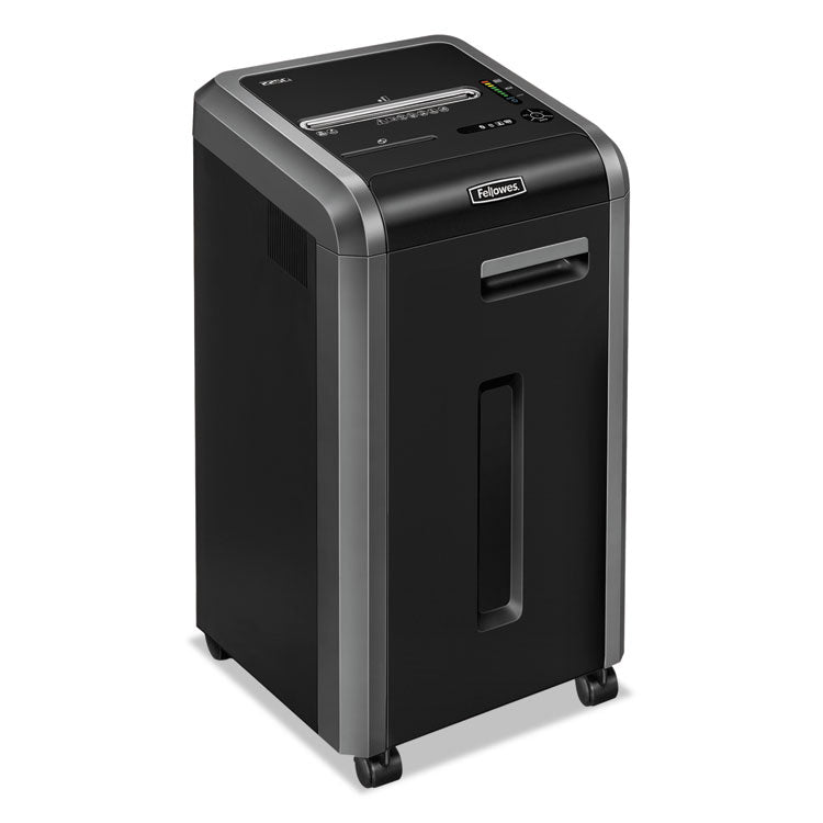 Fellowes® Powershred 225i 100% Jam Proof Strip-Cut Shredder, 22 Manual Sheet Capacity (FEL3322001)