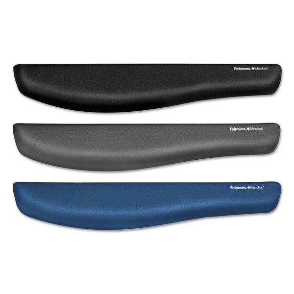 Fellowes® PlushTouch Keyboard Wrist Rest, 18.12 x 3.18, Blue (FEL9287401)