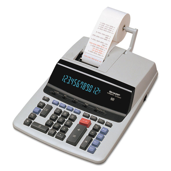 Sharp® VX2652H Two-Color Printing Calculator, Black/Red Print, 4.8 Lines/Sec (SHRVX2652H) Each