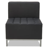 Alera® Alera QUB Series Armless L Sectional, 26.38w x 26.38d x 30.5h, Black (ALEQB8116) Each