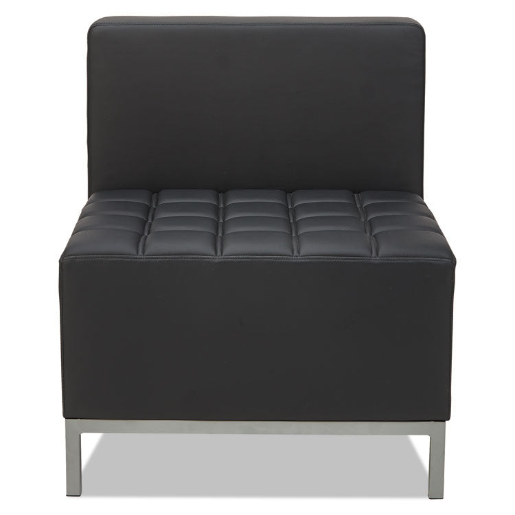 Alera® Alera QUB Series Armless L Sectional, 26.38w x 26.38d x 30.5h, Black (ALEQB8116) Each