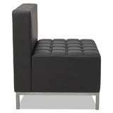 Alera® Alera QUB Series Armless L Sectional, 26.38w x 26.38d x 30.5h, Black (ALEQB8116)