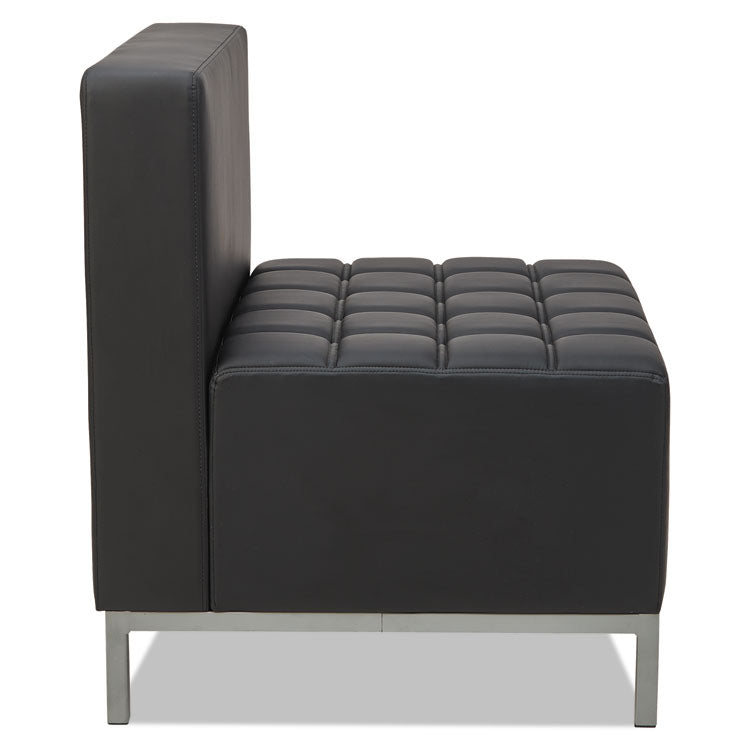 Alera® Alera QUB Series Armless L Sectional, 26.38w x 26.38d x 30.5h, Black (ALEQB8116) Each