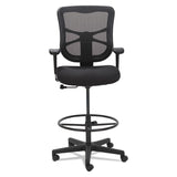 Alera® Alera Elusion Series Mesh Stool, Supports Up to 275 lb, 22.6" to 31.6" Seat Height, Black (ALEEL4614)