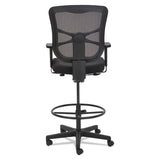 Alera® Alera Elusion Series Mesh Stool, Supports Up to 275 lb, 22.6" to 31.6" Seat Height, Black (ALEEL4614)