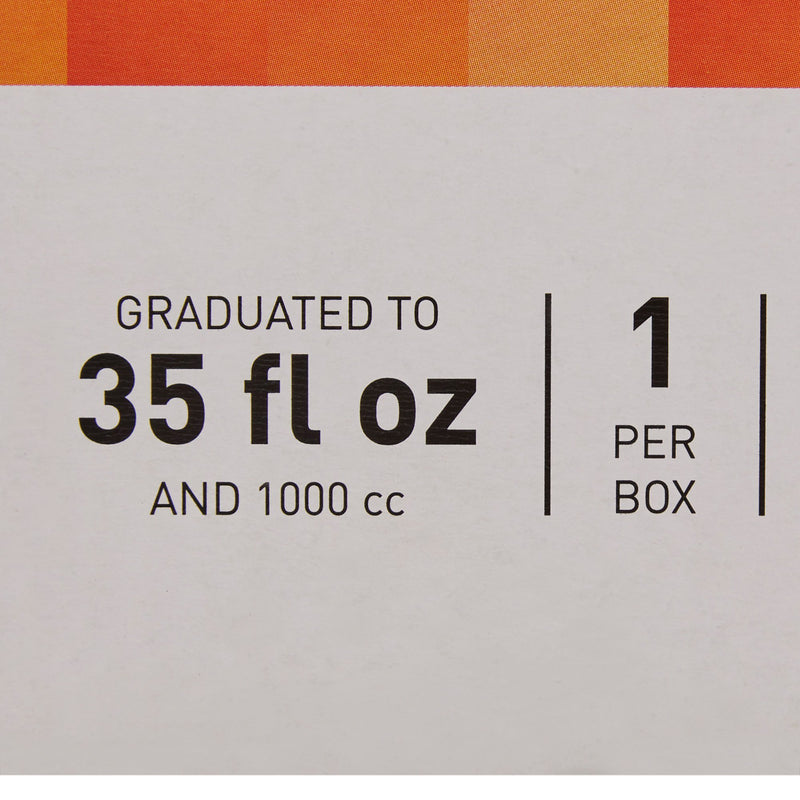 McKesson Female Urinal 32 oz. / 946 mL Without Closure Single Patient Use (1103384_CS) 6/CS