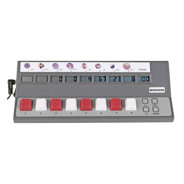 McKesson Brand Differential Cell Counter - Digital 8-Key (1047239_EA) 1/EA