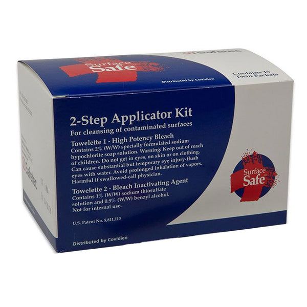 Surface Safe™ Surface Disinfectant Premoistened Manual Pull Wipe 15 Count Soft Pack Chlorine Scent NonSterile (955379_BX) 15/BX