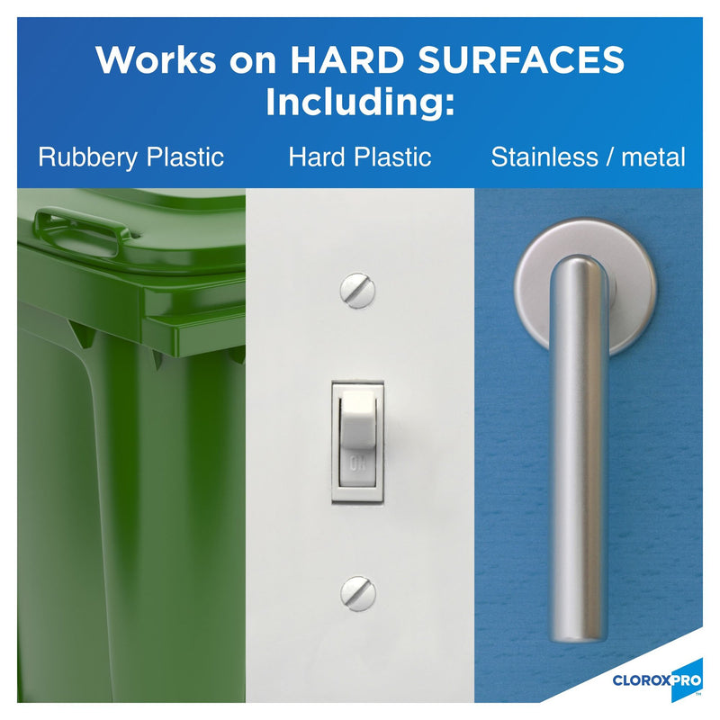 CloroxPro™ Clorox® 4 in One Surface Disinfectant / Sanitizer Alcohol Based Aerosol Spray Liquid 14 oz. Can Citrus Scent NonSterile (924558_BT) 1/BT