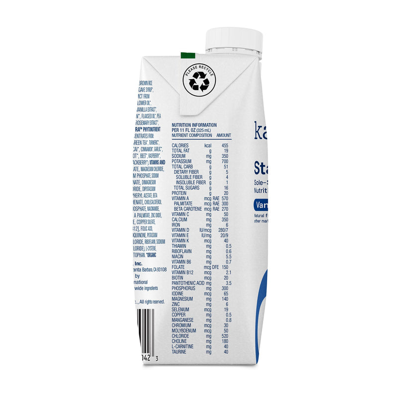 Kate Farms Standard 1.4 Oral Supplement Vanilla Flavor Liquid 11 oz. Carton (1170423_EA) 1/EA