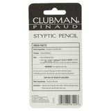 Clubman Styptic Pencil 0.33 oz. (738535_EA) 1/EA