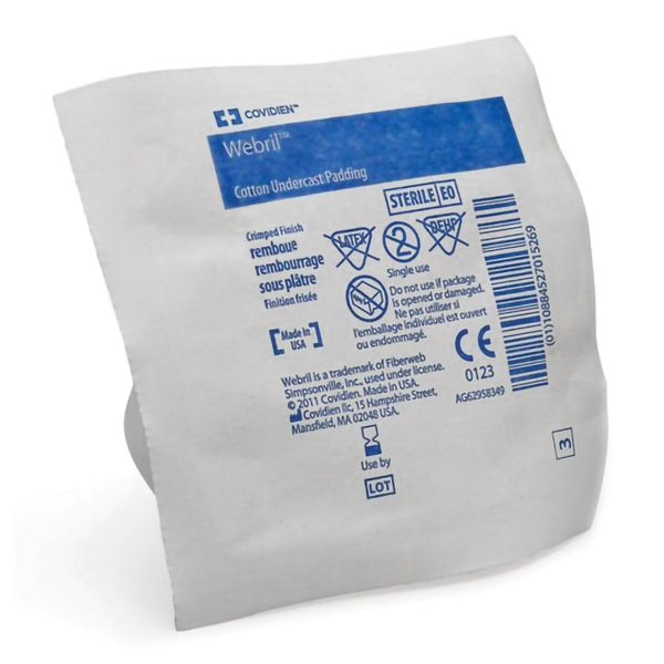Webril™ Cast Padding Undercast 3 Inch X 4 Yard Cotton Sterile (684061_EA) 1/EA
