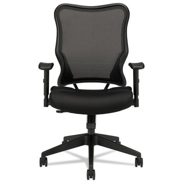 HON® VL702 Mesh High-Back Task Chair, Supports Up to 250 lb, 18.5" to 23.5" Seat Height, Black (BSXVL702MM10)