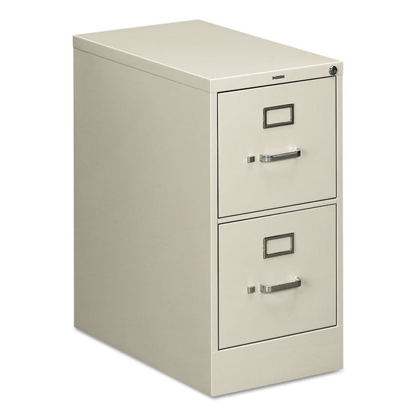 HON® 510 Series Vertical File, 2 Letter-Size File Drawers, Light Gray, 15" x 25" x 29" (HON512PQ)