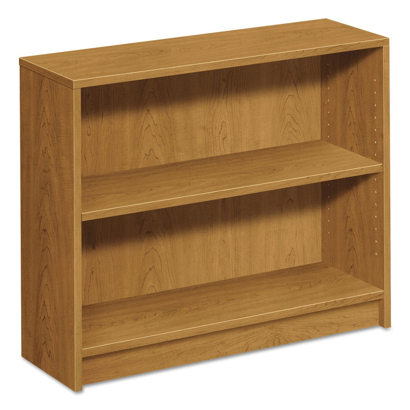 HON® 1870 Series Bookcase, Two-Shelf, 36w x 11.5d x 29.88h, Harvest (HON1871C)