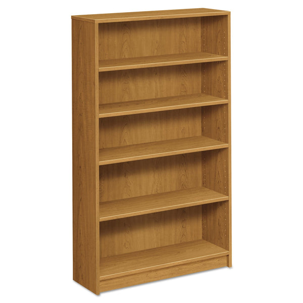 HON® 1870 Series Bookcase, Five-Shelf, 36w x 11.5d x 60.13h, Harvest (HON1875C)