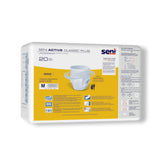 Seni® Active Classic Plus Unisex Adult Absorbent Underwear Pull On with Tear Away Seams Medium Disposable Moderate Absorbency (1163843_CS) 80/CS