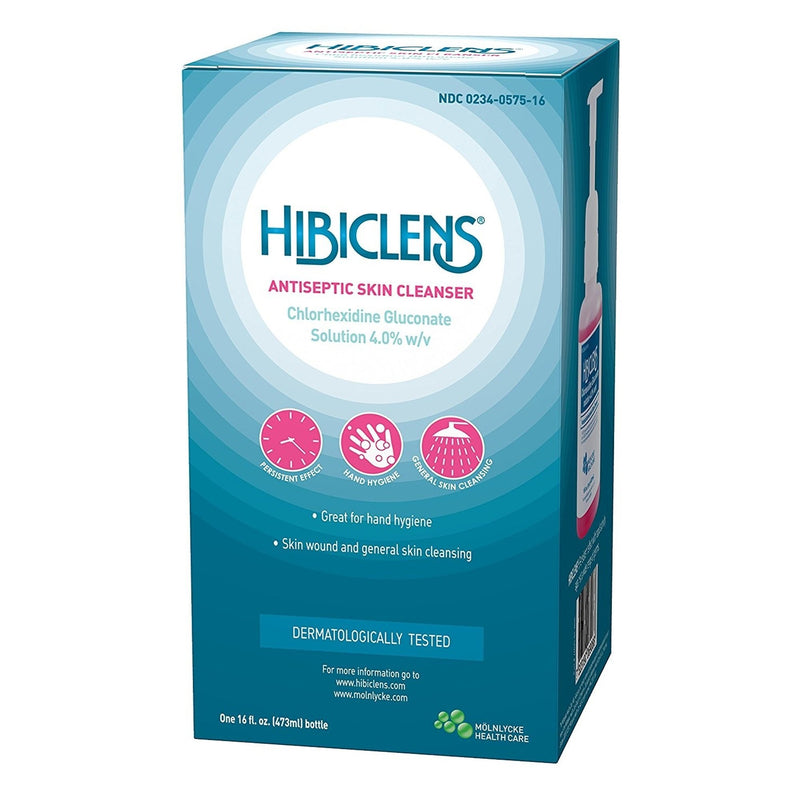 Hibiclens® Antiseptic / Antimicrobial Skin Cleanser 16 oz. Pump Bottle 4% Strength CHG (Chlorhexidine Gluconate) NonSterile (133297_CS) 12/CS