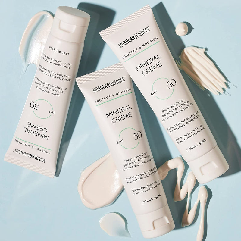 MDSolarsciences™ Mineral Crème Sunscreen SPF 50 Cream 3.4 oz. Tube (1230955_EA) 1/EA