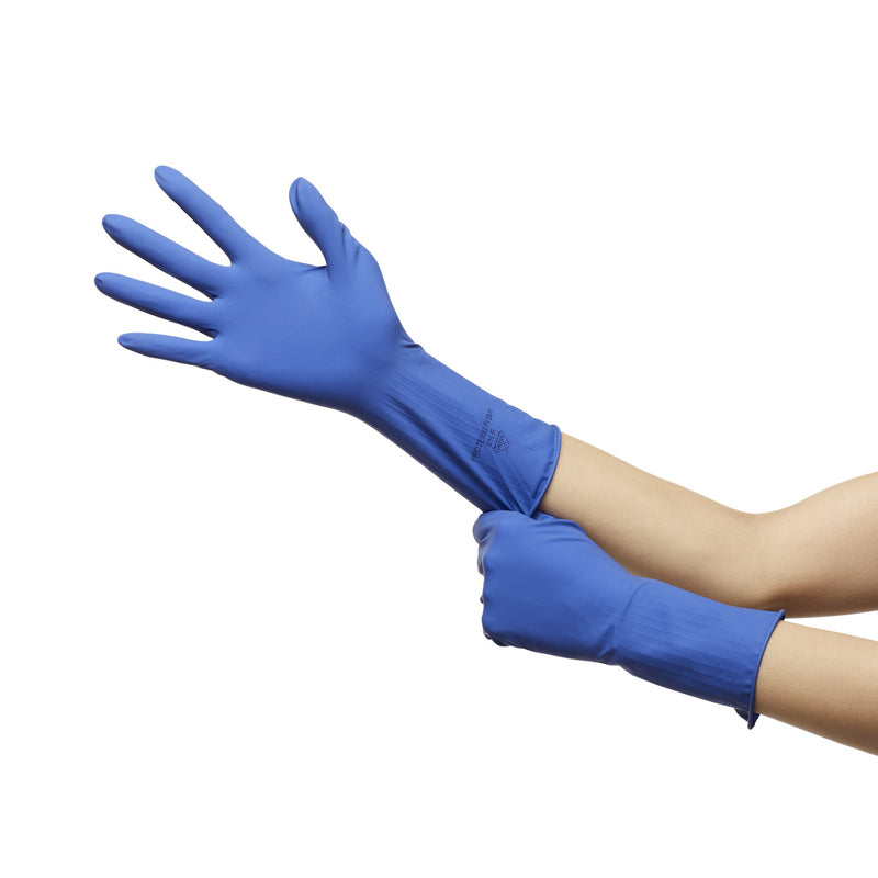 ESTEEM™ Blue with Neu-Thera® Surgical Glove Size 6.5 Sterile Polyisoprene Standard Cuff Length Smooth Blue Not Chemo Approved (717844_BX) 50/BX