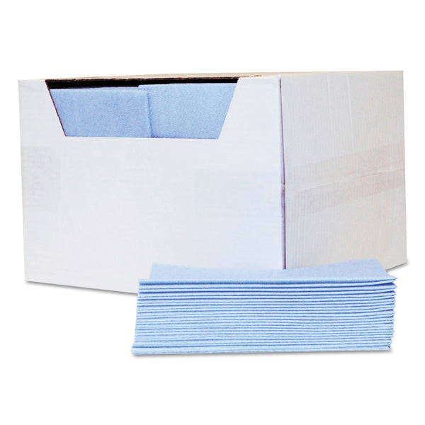 Wet Wipes, 11.5 x 24, Blue, 150/Carton (CHI8083) Case of 150