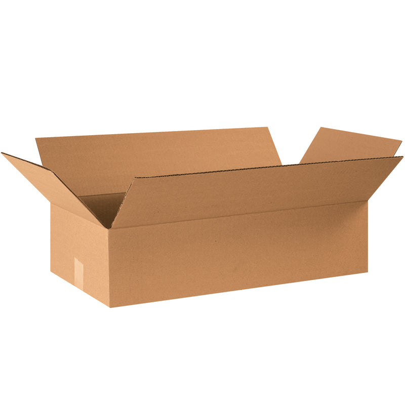 24 x 12 x 6" Flat Corrugated Boxes (24126) Bundle Of 20