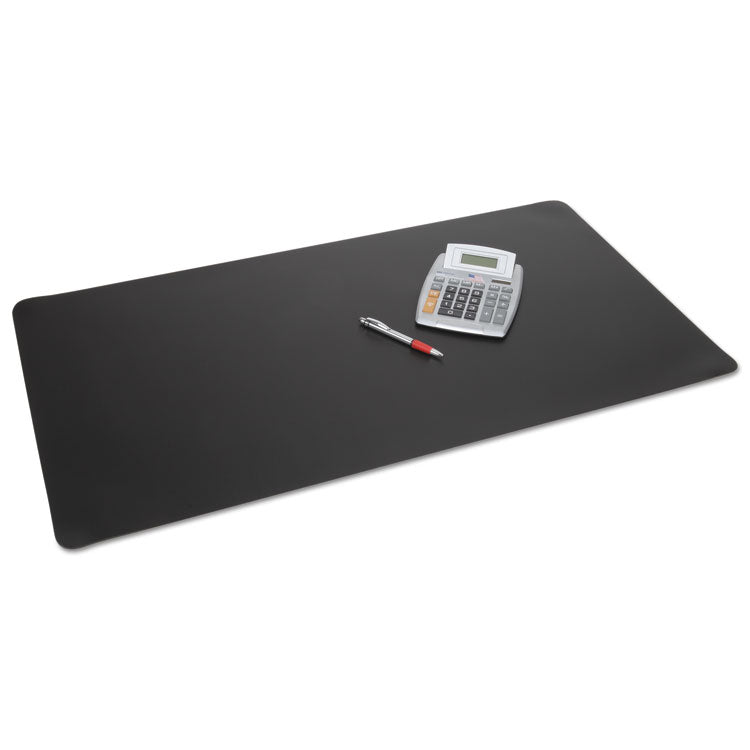 Artistic® Rhinolin II Desk Pad with Antimicrobial Protection, 24 x 17, Black (AOPLT412MS)