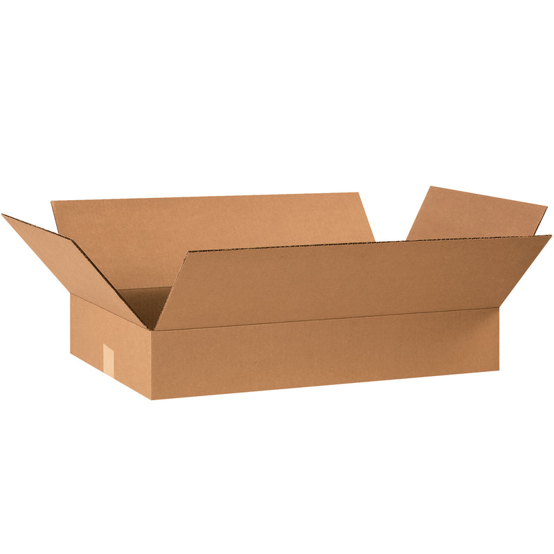 24 x 14 x 4" Flat Corrugated Boxes (24144) Bundle Of 25
