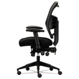 HON® VL532 Mesh High-Back Task Chair, Supports Up to 250 lb, 17" to 20.5" Seat Height, Black (BSXVL532MM10)