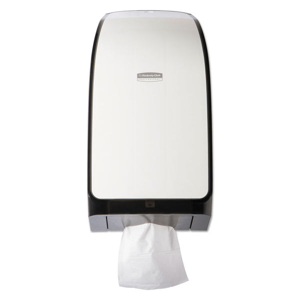 Scott® Hygienic Bathroom Tissue Dispenser, 7.38 x 6.38 x 13.75, White (KCC40407) Each