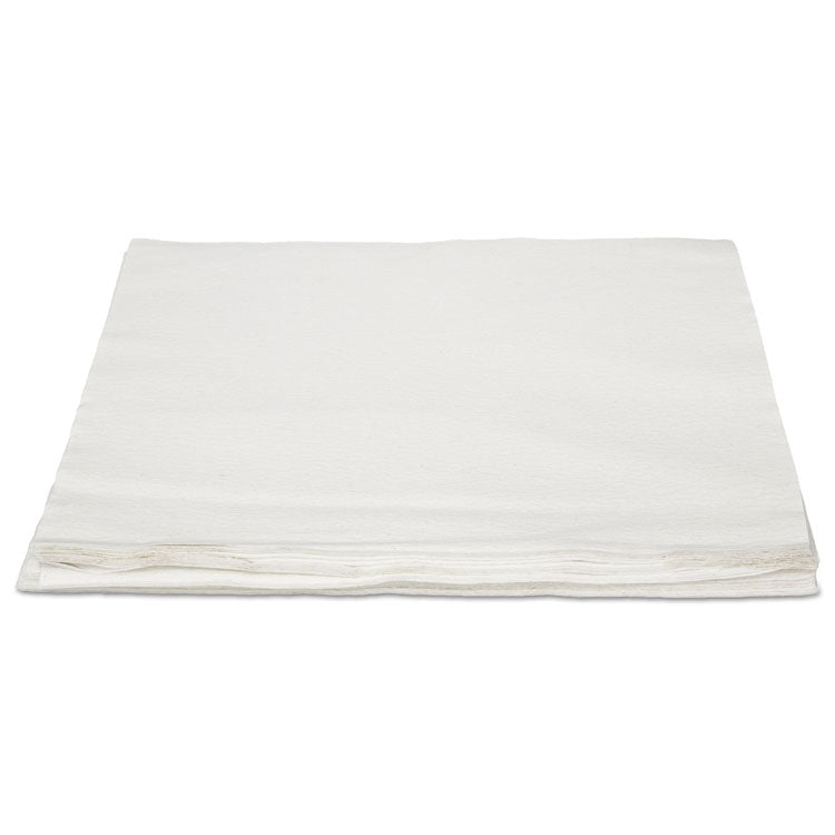 HOSPECO® TASKBrand TopLine Linen Replacement Napkins, White, 16 x 16, 1000/Carton (HOSNLRVDFBW) Case of 1000