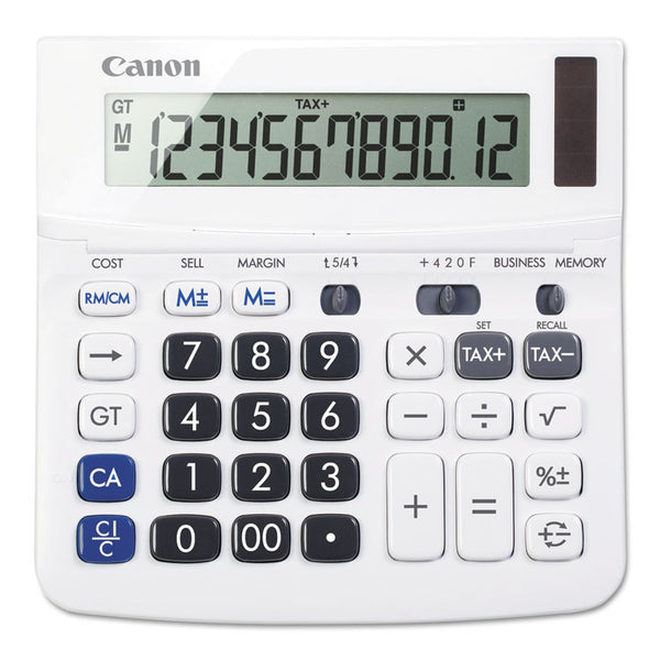 Canon® TX-220TSII Portable Display Calculator, 12-Digit LCD (CNM0633C001)