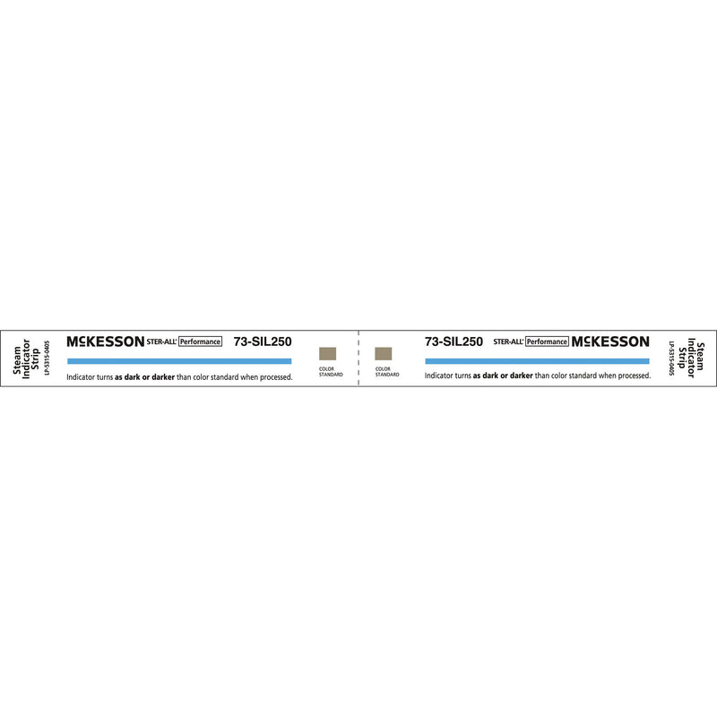 McKesson Sterilization Chemical Indicator Strip Steam 8 Inch Length (524534_BX) 1/BX