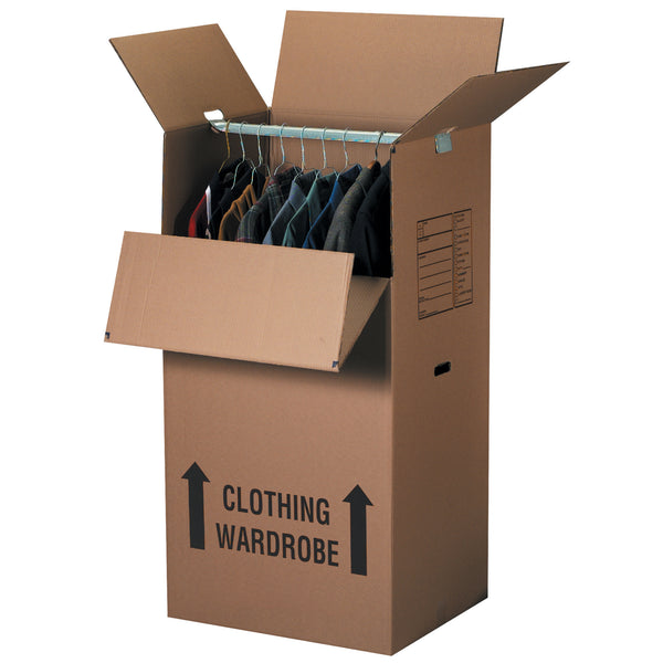 24 x 20 x 34" Wardrobe Boxes (242034WARD) Bundle Of 5