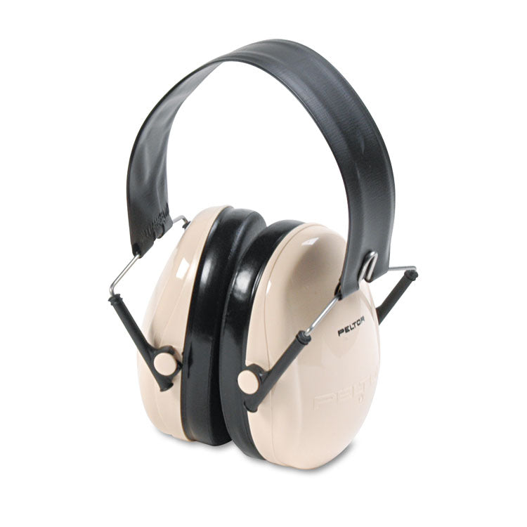 3M™ PELTOR OPTIME 95 Low-Profile Folding Ear Muff H6f/V, 21 dB, Beige/Black (MMMH6FV) Each