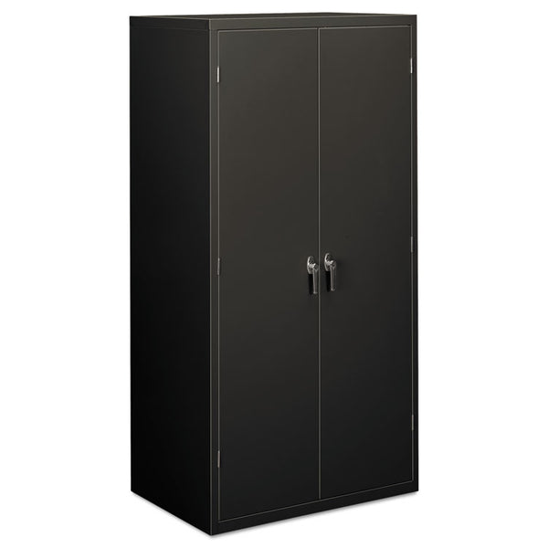HON® Assembled Storage Cabinet, 36w x 24.25d x 71.75, Charcoal (HONSC2472S)