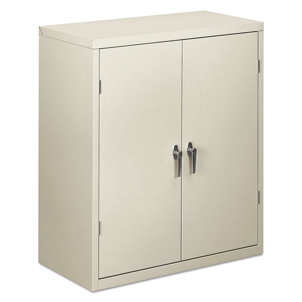 HON® Assembled Storage Cabinet, 36w x 18.13d x 41.75h, Light Gray (HONSC1842Q)