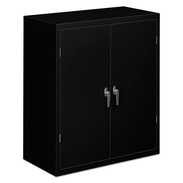 HON® Assembled Storage Cabinet, 36w x 18d x 42h, Black (HONSC1842P)