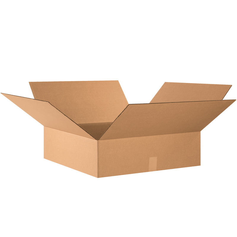 24 x 24 x 7" Flat Corrugated Boxes (24247) Bundle Of 10