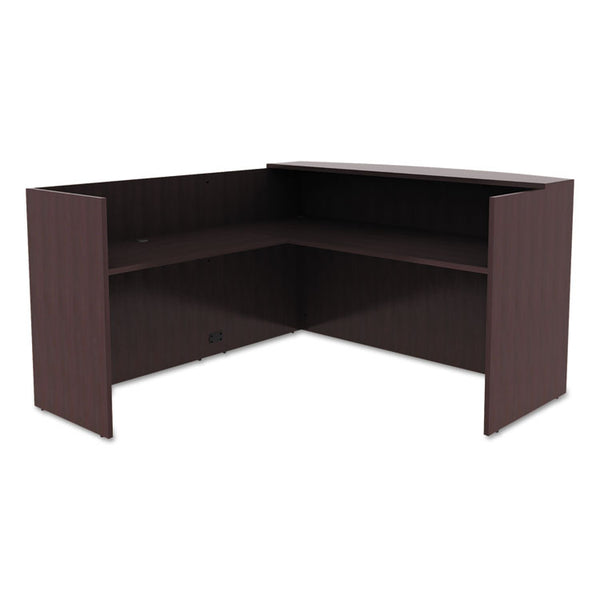 Alera® Alera Valencia Reversible Reception Return, 44.13w x 23.63d x 41.5h, Espresso (ALEVA324424ES)