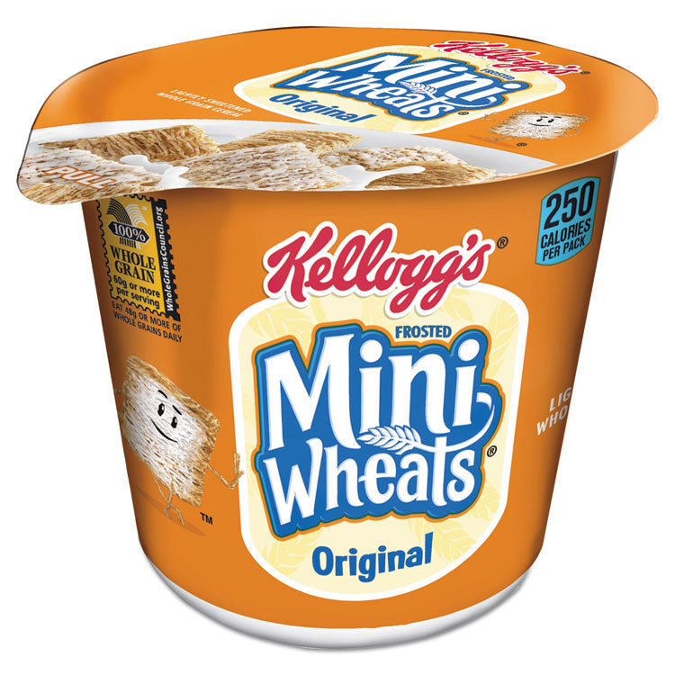 Kellogg's® Breakfast Cereal, Frosted Mini Wheats, Single-Serve, 6/Box (KEB42799) Box of 6